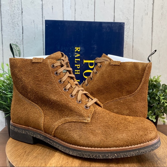 ralph lauren suede boots